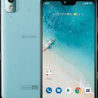 キョウセラ(京セラ)の京セラ Y!mobile Android one S8 ペールブルー(スマートフォン本体)