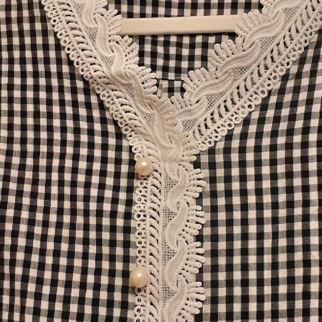 dholic(ディーホリック)のDholicのギンガムチェックブラウス レディースのトップス(シャツ/ブラウス(長袖/七分))の商品写真