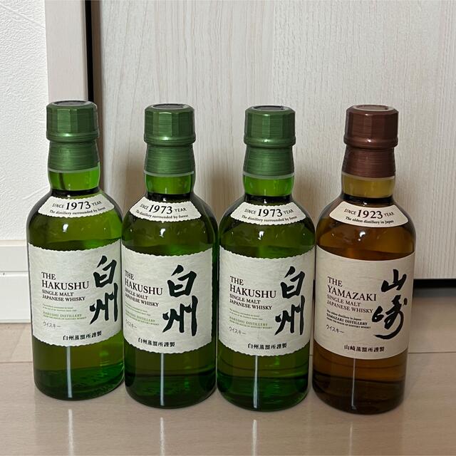 山崎  白州  180ml  4本セット