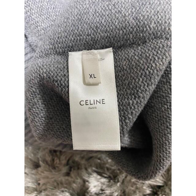 celine(セリーヌ)のCELINE カシミヤウール ニットパーカー メンズのトップス(ニット/セーター)の商品写真