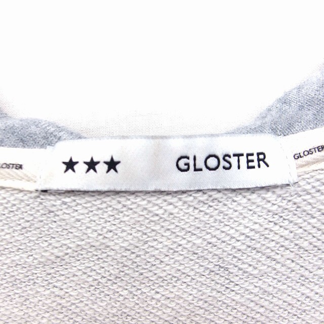 GLOSTER(グロスター)のグロスター GLOSTER ジップアップ パーカー フード コットン 綿 M メンズのトップス(パーカー)の商品写真