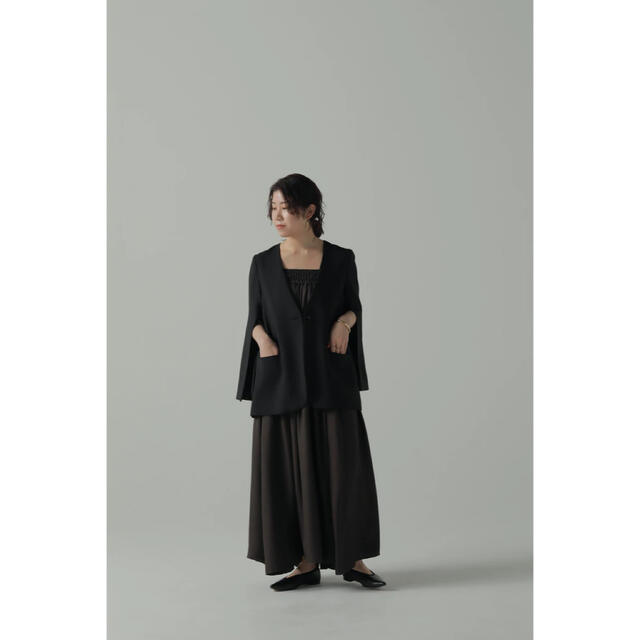 louren slit sleeve no collar jacket bpbd.kendalkab.go.id