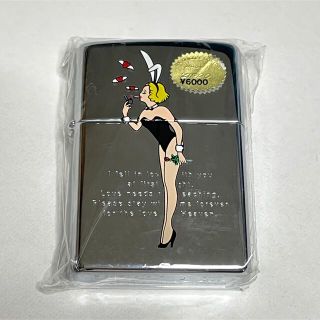 ジッポー(ZIPPO)のzippo  バニーガール　2000年　未使用未開封(タバコグッズ)