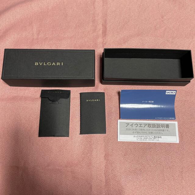 BVLGARI(ブルガリ)の【お値下げ】BVLGARI メガネ レディースのファッション小物(サングラス/メガネ)の商品写真