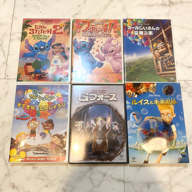 Disney(ディズニー)のディズニー DVD まとめ売り 6枚セット エンタメ/ホビーのDVD/ブルーレイ(キッズ/ファミリー)の商品写真