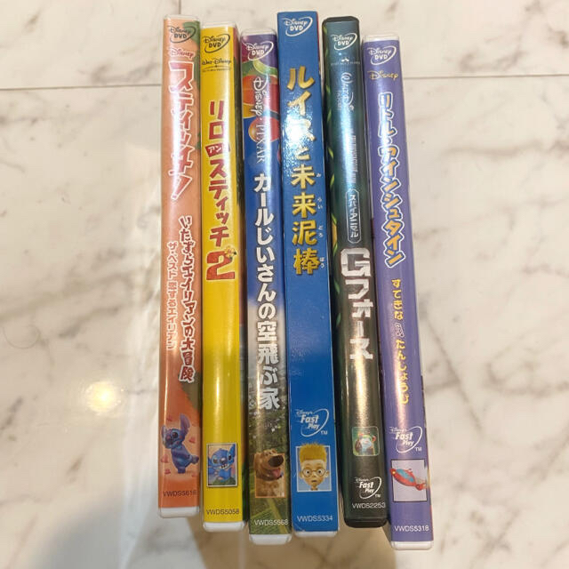 Disney(ディズニー)のディズニー DVD まとめ売り 6枚セット エンタメ/ホビーのDVD/ブルーレイ(キッズ/ファミリー)の商品写真