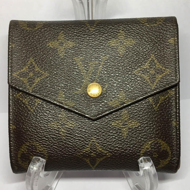 LOUIS VUITTON(ルイヴィトン)の希少❗️廃盤❗️正規品❗️ ルイヴィトン モノグラム Wホック 折り財布 レディースのファッション小物(財布)の商品写真