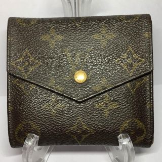 ルイヴィトン(LOUIS VUITTON)の希少❗️廃盤❗️正規品❗️ ルイヴィトン モノグラム Wホック 折り財布(財布)