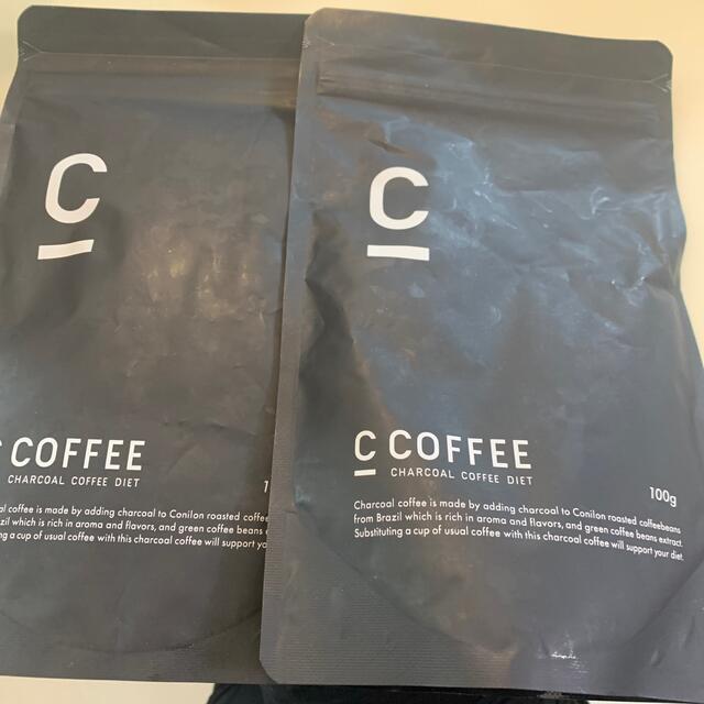 C COFFEE シーコーヒー チャコールコーヒーダイエット100g×2 コスメ/美容のダイエット(ダイエット食品)の商品写真