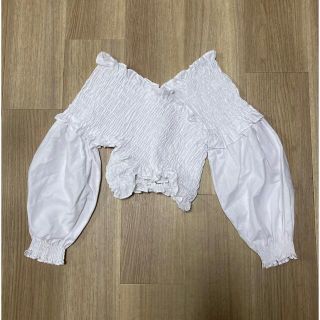 ザラ(ZARA)の専用 zara white off shoulder blouse(シャツ/ブラウス(長袖/七分))