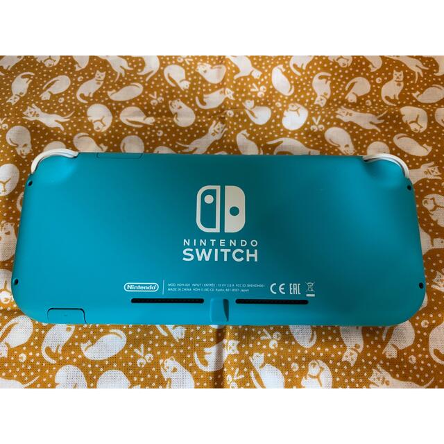 Nintendo Switch(ニンテンドースイッチ)のNintendo Switch Lite ターコイズ  エンタメ/ホビーのゲームソフト/ゲーム機本体(携帯用ゲーム機本体)の商品写真
