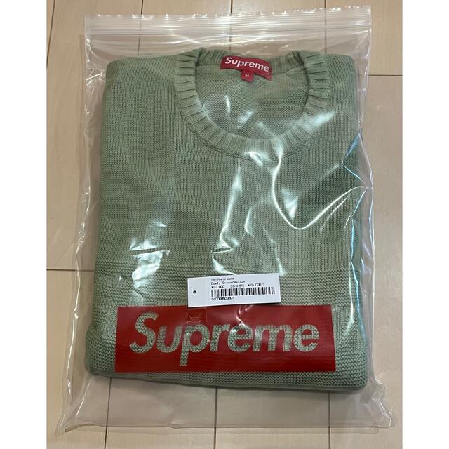 Supreme(シュプリーム)のSupreme Tonal Paneled Sweater DustyGreen メンズのトップス(ニット/セーター)の商品写真