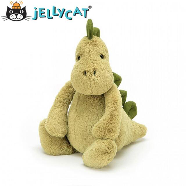 【新品】ジェリーキャット バシュフルディノ Mサイズ 恐竜 jellycat