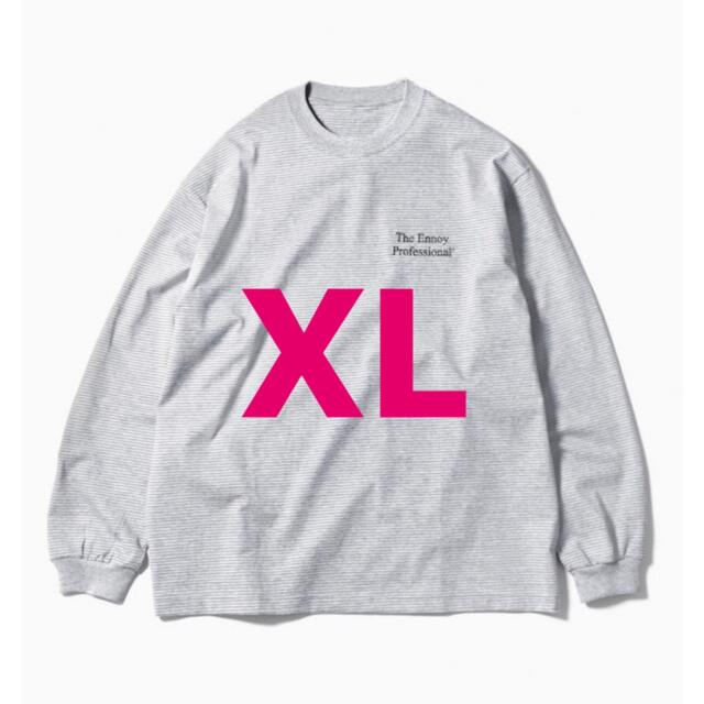 かわいい～！ ennoy L/S Border T-Shirt (GRAY × NAVY) | i4mx.com