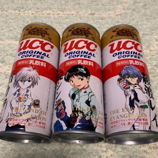 ユーシーシー(UCC)の新世紀エヴァンゲリオン UCC 缶コーヒー 中身あり 当時物(キャラクターグッズ)