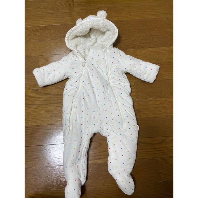 babyGAP(ベビーギャップ)のGAP カバーオール　防寒　モコモコ キッズ/ベビー/マタニティのベビー服(~85cm)(カバーオール)の商品写真