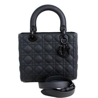 ディオール(Dior)のディオール　 レディディオール　トートバッグ カナージュ　極美品　ハンドバッグ　(トートバッグ)