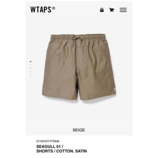 ダブルタップス(W)taps)のWTAPS SEAGULL 01 SHORTS COTTON SATIN 1(ショートパンツ)