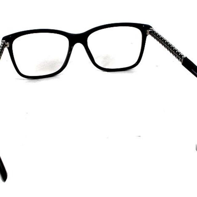 CHANEL(シャネル)のシャネル メガネ　眼鏡　CHANEL 　めがね　ココマーク　度入り　ブラック×シ レディースのファッション小物(サングラス/メガネ)の商品写真
