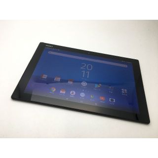 ソニー(SONY)のR728 SIMフリーXperia Z4 Tablet SOT31黒中古訳あり(タブレット)