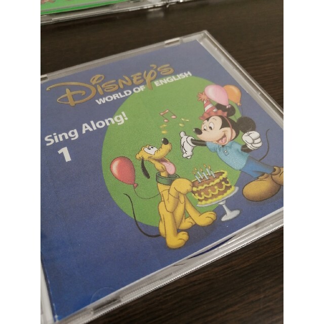 Disney(ディズニー)のDWE　ディズニー英語　シングアロング　CD8枚セット エンタメ/ホビーのCD(キッズ/ファミリー)の商品写真