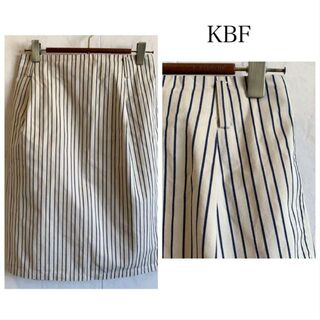 ケービーエフ(KBF)のKBF ストライプタイトスカート ミニ URBAN RESEARCH(ミニスカート)