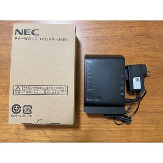 NEC - 【試用期間1日】NEC 無線LAN Aterm PA-WG1200HP4（NE）の通販 by ...