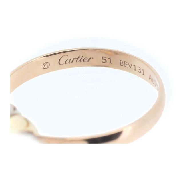 Cartier(カルティエ)の美品　カルティエ　Cartier トリニティリング　ラブリング　ティファニー　 レディースのアクセサリー(リング(指輪))の商品写真