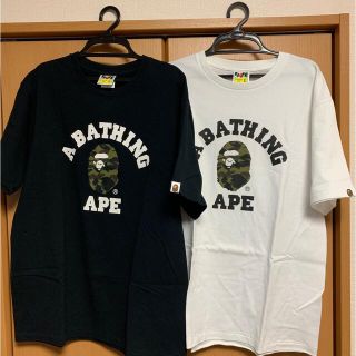 アベイシングエイプ(A BATHING APE)のA BATHING APE アベイシングエイプ 1stカモ Tシャツセット(Tシャツ/カットソー(半袖/袖なし))