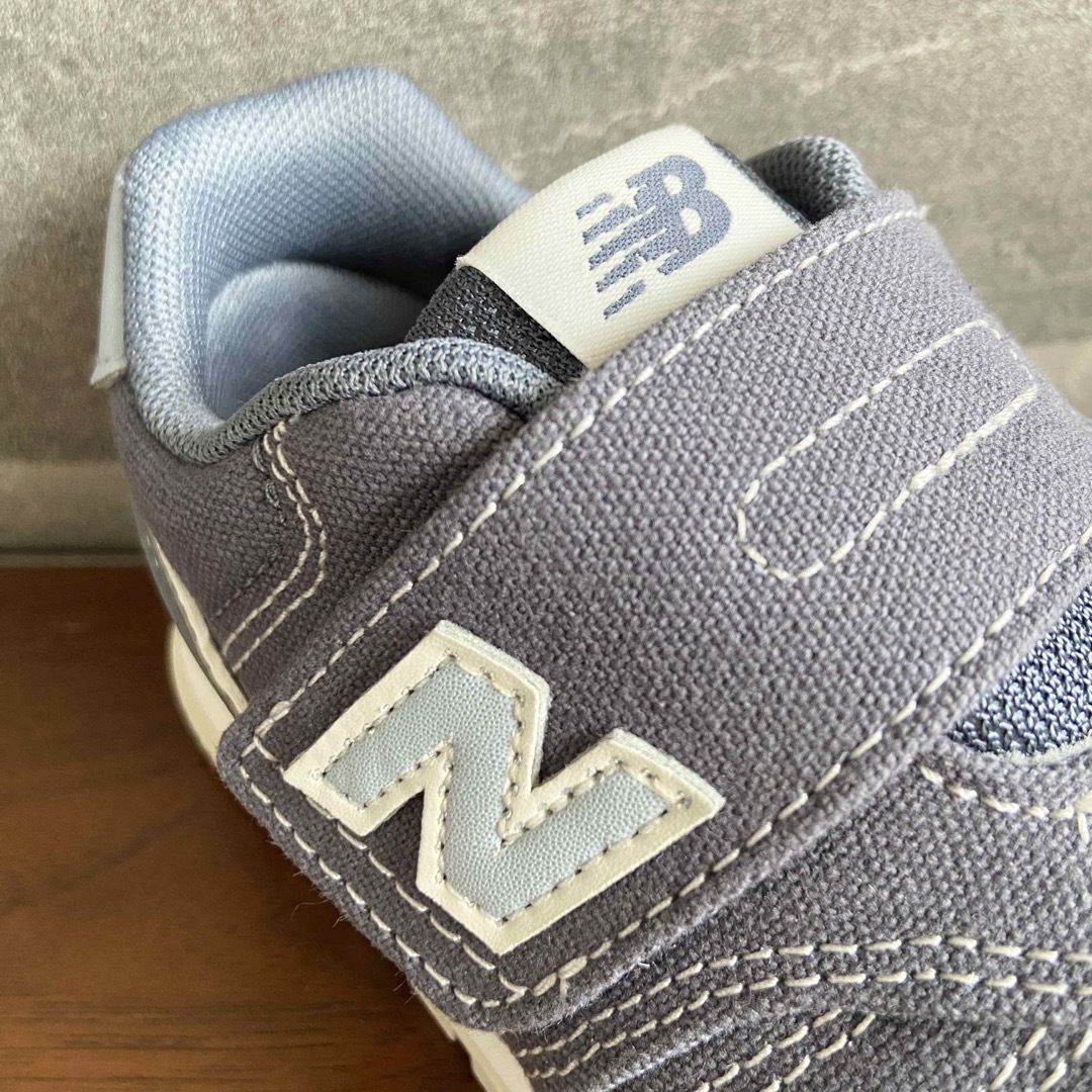 New Balance - 【新品】14.5センチ ブルーグレー×キャンバス New Balance - 【新品】14.5センチ ブルーグレー×キャンバス
