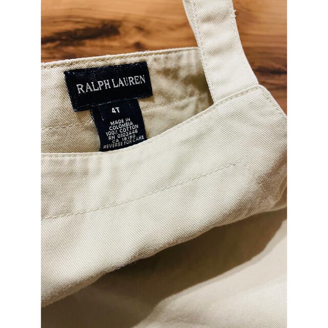 POLO RALPH LAUREN(ポロラルフローレン)のポロラルフローレン ポロベア ジャンパースカート キッズ/ベビー/マタニティのキッズ服女の子用(90cm~)(スカート)の商品写真