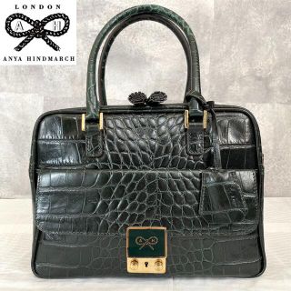❤️美品❤️アニヤハインドマーチ スモールカーカー ハンドバッグ ...