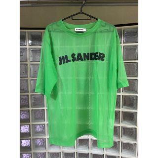 ジルサンダー Tシャツ・カットソー(メンズ)(グリーン・カーキ/緑色系