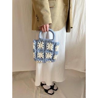 Handmade crochet bag ハンドメイド　クロシェ　モチーフ　(バッグ)