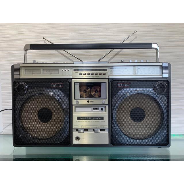 同心様 シャープ ラジカセ GF-505SB-