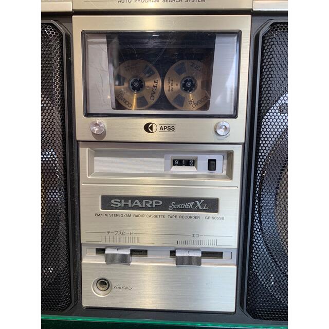 SHARP - 内臓Bluetooth変更可能シャープ SHARPラジカセ GF-505SBの通販