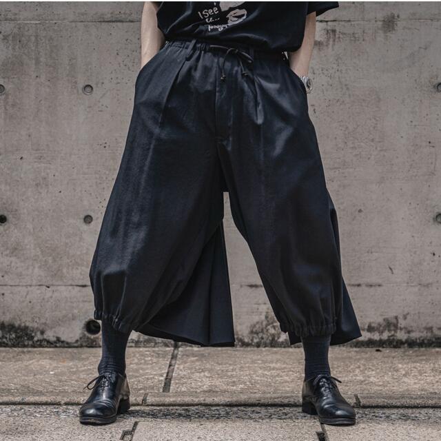 Yohji Yamamoto(ヨウジヤマモト)のYohji Yamamoto pour homme カラスパンツ　3 メンズのパンツ(スラックス)の商品写真