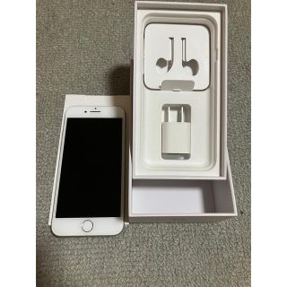 アイフォーン(iPhone)のiPhone8 64G 白　美品　不具合無し　SIMロック解除済み(スマートフォン本体)