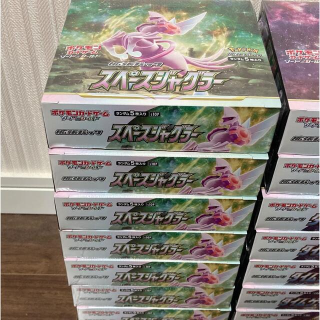 ポケカポケモンカード　スペースジャグラー7box タイムゲイザー7box新品未開封