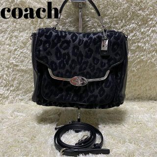 コーチ(COACH) 2wayバッグ ショルダーバッグ(レディース)(レオパード