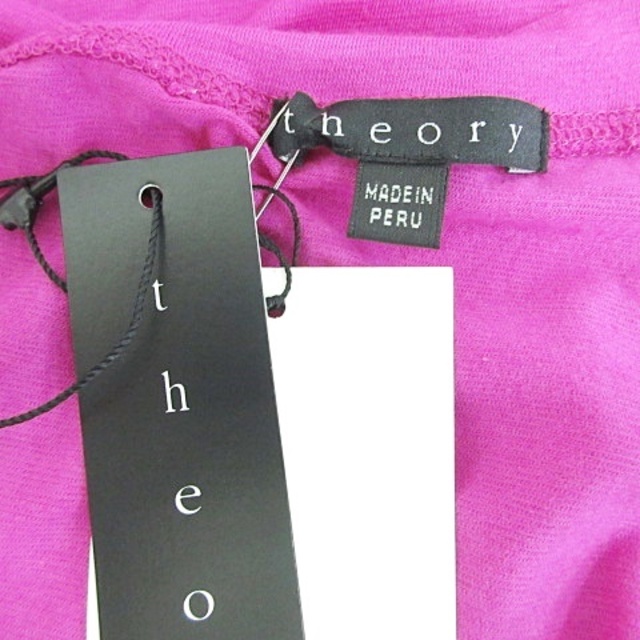 theory(セオリー)のセオリー theory カットソー Tシャツ 半袖 Uネック コットン ストレッ レディースのトップス(Tシャツ(半袖/袖なし))の商品写真