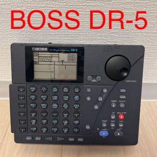 ボス(BOSS)の<2341> 送料無料 BOSS DR-5 Dr.Rhythm Section(その他)