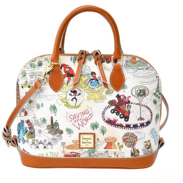 【Dooney ＆ Bourke】ディズニー＆ピクサー サッチェルバッグ