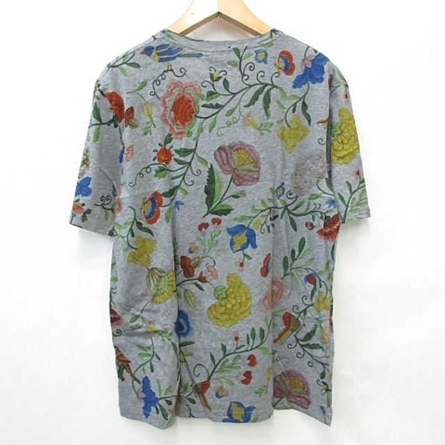 Gucci - グッチ GUCCI Tシャツ カットソー 半袖 丸首 花柄 プリント