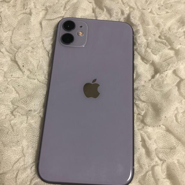 iPhone11 パープル　64GB