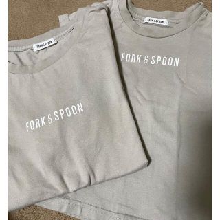 アーバンリサーチ(URBAN RESEARCH)のFORK&SPOON 美品　親子コーデ(Tシャツ/カットソー)