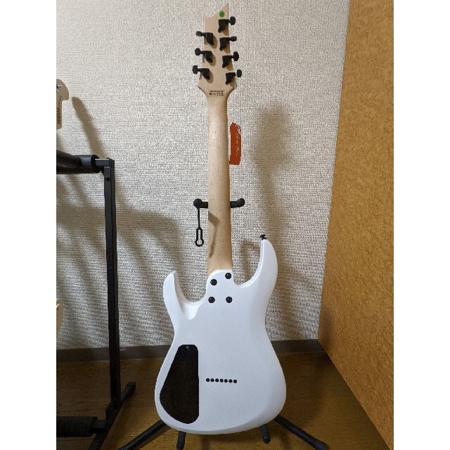 ません 7弦 ギター harley benton ハーレーベントンR-457MN WHの通販