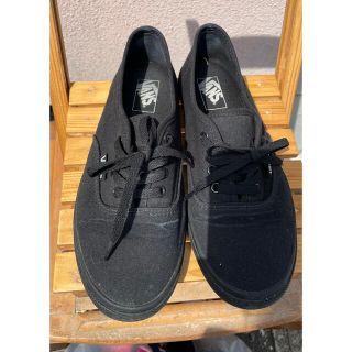 ヴァンズ(VANS)のVANS◎ブラック◎スニーカー(スニーカー)