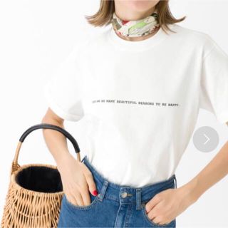 ツルバイマリコオイカワ(TSURU by Mariko Oikawa)の新品Tsuru by Mariko Oikawa ツル Tシャツ トップス 34(シャツ/ブラウス(半袖/袖なし))