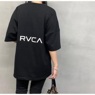 ルーカ(RVCA)の新品 RVCA レディース S バックプリント ビッグ ルーカ Tシャツ  (Tシャツ(半袖/袖なし))